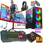 Resim Zeiron Iternal X15 Ryzen 5 3600 16GB 1tb M.2 Ssd+3tb RTX3050 23.8" 165Hz Oyuncu Masaüstü Bilgisayar 