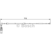 Resim BOSCH 1987474946 Fren Balata Fişi Arka Bmw X5 