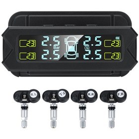 Resim Lastik Basıncı İzleme Sistemi, 5 Alarm Modlu Kablosuz K19611-2 