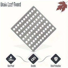 Resim Dashanshop Paslanmaz Çelik Drenaj Izgarası - Dayanıklı İç Ve Dış Mekan Kullanımı 