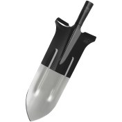 Resim 1 adet Ergonomik Saplı Ağır Hizmet Mangan Çeliği Bahçe Küreği - Çıkarma, Çim Kurma, Bitki Dikimi ve Toprak İşleme için Dayanıklı Dış Mekan Aracı - Çiftçiler, Bahçıvanlar ve Peyzaj Tasarımcıları için İdeal, Bahçe Küreği, Çim Kurma, Bitki Dikimi, Toprak İşleme, Bahçe Aracı, Şık Metalik Kaplama, Güçlü Yapı 