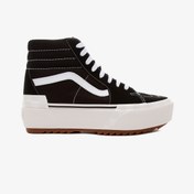 Resim Vans Ua Sk8-hi Stacked Platform Kadın Siyah Sneaker 