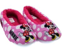 Resim Minnie Mouse Kız Çocuk Pembe Panduf Ev Babeti Panduf 