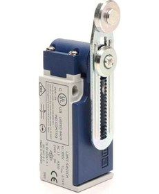 Resim Emas L5K13MEM122 L5 Plastik Gövde 18 mm Metal Ayarlanabilir Kollu Makara Ani Hareketli 1NO+1NC Sınır Şalter 