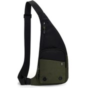 Resim Youmex Askeri Yeşil Nilon Askılı Çanta - Hafif, Su Geçirmez Spor, Seyahat, Bisiklet, Doğa Etkinlikleri İçin Yeşil 