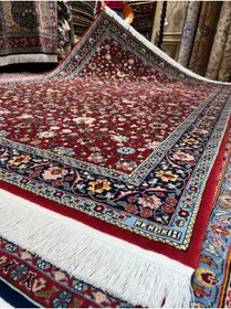 Resim RD RAMAZAN DAĞ EL HALI SANATI El Dokuma Hereke Halısı İmzalı Kır Çiçeği Modeli Ebat 305x201 