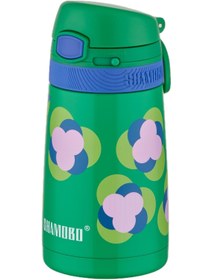 Resim Shamobo 2Lİ SET Pipetli Çelik Termos 350ml -6 Saat Isı Yalıtımı- 