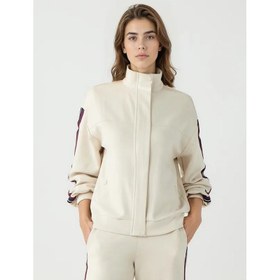 Resim Jimmy Key Düz Kesim Cep Detaylı Fermuarlı Kadın Modal Ceket (5WW055602) 