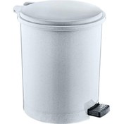 Resim Şenyayla 4211 Pedallı Çöp Kovası 3.5lt Beyaz 