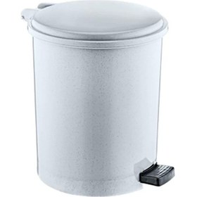 Resim Şenyayla 4211 Pedallı Çöp Kovası 3.5lt Beyaz 