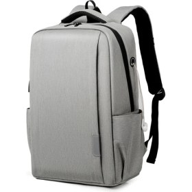 Resim Fashion Smart USB Şarj Portlu Laptopnotebook Sırt Çantası - Siyah (Yurt Dışından) 