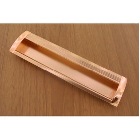 Resim Yeni Gömme Kulp Çizgili Rose 192 Mm Rose 