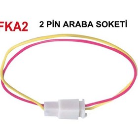 Resim Araba Soketi 2 Pin Swat Fka2 N11.451 