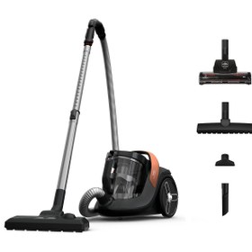 Resim TEFAL Toz Torbasız Kablolu Süpürge Siyah - HEDİYELİ 