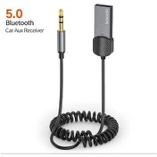Resim Toocki Aux Bluetooth Mikrofonlu 3.5mm 5.0 Verici Araç Kiti 
