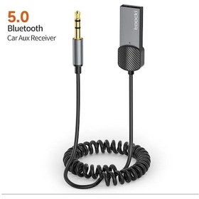 Resim Toocki Aux Bluetooth Mikrofonlu 3.5mm 5.0 Verici Araç Kiti 