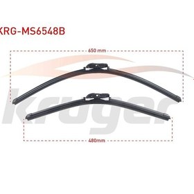 Resim Arac Bazlı Sılecek Setı 650-480mm Bmw Serisi 5 G30 / Bmw Serisi 7 G11- G12 / Cıtroen C5 X3 / Ford Focus C-max / Jaguar F-pace / Nıssan Nv300 / R 