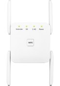 Resim Sones 1200mbps 2.4g / 5g Wifi Genişletici Güçlendirici Tekrarlayıcı Ethernet Portunu Destekler Beyaz Ab Fişi 