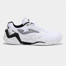 Resim Joma Set Erkek Beyaz Toprak Kort Tenis Ayakkabısı Tsets2502c Beyaz 