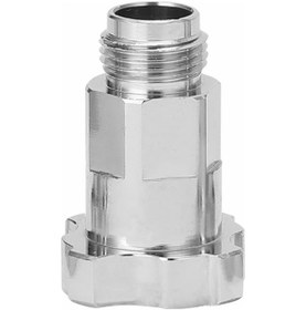 Resim Mufunye Sprey Adaptörü, Boya Hazırlama Sistemi İle Uyumlu, 16mm 1.5 Dış Dişli, Çelik Malzeme, Kolay Kurulum, Çoklu Ölçek Seçeneği 
