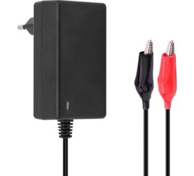 Resim Weko 7.2 Volt - 1 Amper Krokodil Uçlu Priz Tipi Yerli Üretim Akü Şarj Adaptörü 