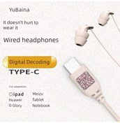 Resim Asmr Type-c Kulaklık - Kum Pudrası 15/huawei Um24470-5 Yurt Dışından M2 