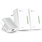 Resim Tp-Link TL-WPA4220T KIT 300 Mbps 3lü Kit Powerline Adaptör 