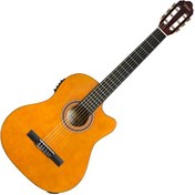 Resim Valencia VC104TCE Elektro Klasik Gitar (Kılıf-Pena) 