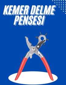 Resim Toptan Bulurum Kemer Delici Kemer Delme Pensesi Delik Açıcı Şık Aparatı Aparat 