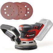 Resim Professional Akülü Eksantrik Zımpara Tp-Rs 18/32 Li Bl-Solo Power X-Change (18 V, Kömürsüz Motor, 3,2 mm Salınım Çapı, 125 mm Zımpara Levhası, Zımpara Kağıdı Dahil) - 4462020 