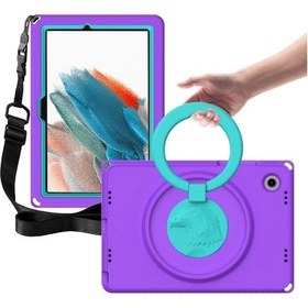 Resim Samsung Galaxy Uyumlu Tab A8 10.5 2021 Eva + Pc Su Geçirmez Çerçeveli Şok Geçirmez Tablet Kutusu 