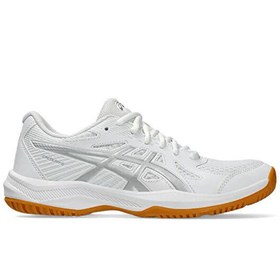 Resim Asics UPCOURT 6 Unisex Voleybol Ayakkabısı 1072A107-100 Beyaz 