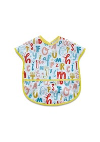 Resim Babyjem Baskılı Blw Kolsuz Mama Önlüğü Balon Desen 