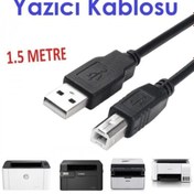 Resim moonkip Yazıcı Kablosu Ara Printer Usb Bağlantı Bağlama Kablo Network Lazer Hp Canon Brother 