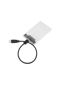 Resim Usb 3.0 Taşınabilir Hardisk Kutusu Şeffaf Kutu 