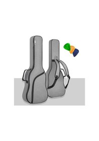 Resim Midex Cs-41 Case Akustik Gitar Soft Case Kalın Çanta Kılıf Gigbag + Pena 