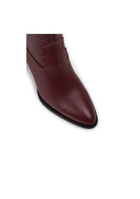Resim Deery Hakiki Deri Bordo Kadın Bot - E4460Zbrdc03 Bordo 