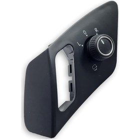 Resim VW Golf 7 13-17 Dış Ayna Ayar Düğmesi Otomatik Katlama 5G0959565M 