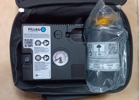 Resim Set Tool to Blow Up Repair Automatic FILL&GO Dunlop Set Compressor+Sealant 620ML 