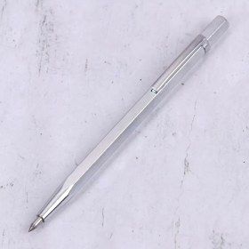 Resim Liyao Gümüş 1 Adet Elmas Metal Işaretleyici Gravür Kalem Tungsten Karbür Ucu Stylus Kalem Cam Seramik Metal Ahşap Oyma El Aleti (Yurt Dışından) 