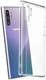 Resim KZY İletişim Samsung Galaxy Note 10 Plus Kapak Şeffaf Süper Silikon Kılıf 