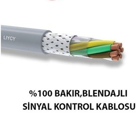 Resim Erse 4X1.5 Lıycy Blendajlı %100 Bakır Kablo 1 M 