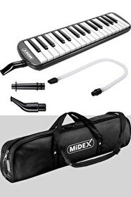 Resim Midex ML-32BK Siyah 32 Tuşlu Melodika Seti 