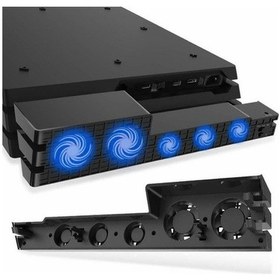 Resim Bosphorusboutique Usb Turbo Taşınabilir Suntek Soğutucu Fan Sistemli Soğutma Siyah Ps4 Pro İçin Harici Fanlı 5 Gf 
