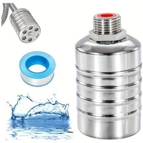 Resim Willowhaven 1/2" Paslanmaz Çelik Şamandıra Vana - Tank Havuz Gölet Seviye Kontrolü 