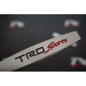Resim DK Tuning Trd Sports Logo Yan Çamurluk 3m 3D Krom Metal Logo Amblem 