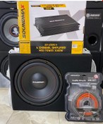 Resim Oundmax Sx-fc12 Paket Set 30cm Bass 3000w 4x60 Rms 4kanallı Anfi Soundmagus