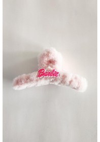 Resim Eyer Shoping Barbie Peluş Mandal Toka Pembe 