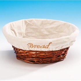 Resim Zicco Ekmek Sepeti Bezli Daire 24 x 8 Cm Kahverengi 