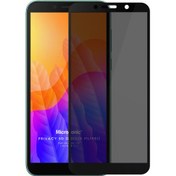 Resim Huawei Honor 9s Privacy 5d Gizlilik Filtreli Cam Ekran Koruyucu Siyah Microsonic